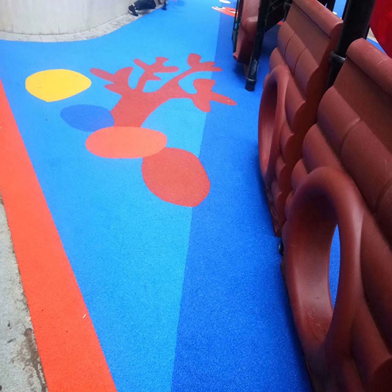 南平幼兒園塑膠地板供應(yīng) 幼兒園epdm施工工藝
